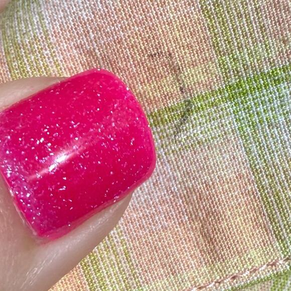 Rockies pink and green plaid short sleeve pearl snap top - women's XL - Picture 7 of 7